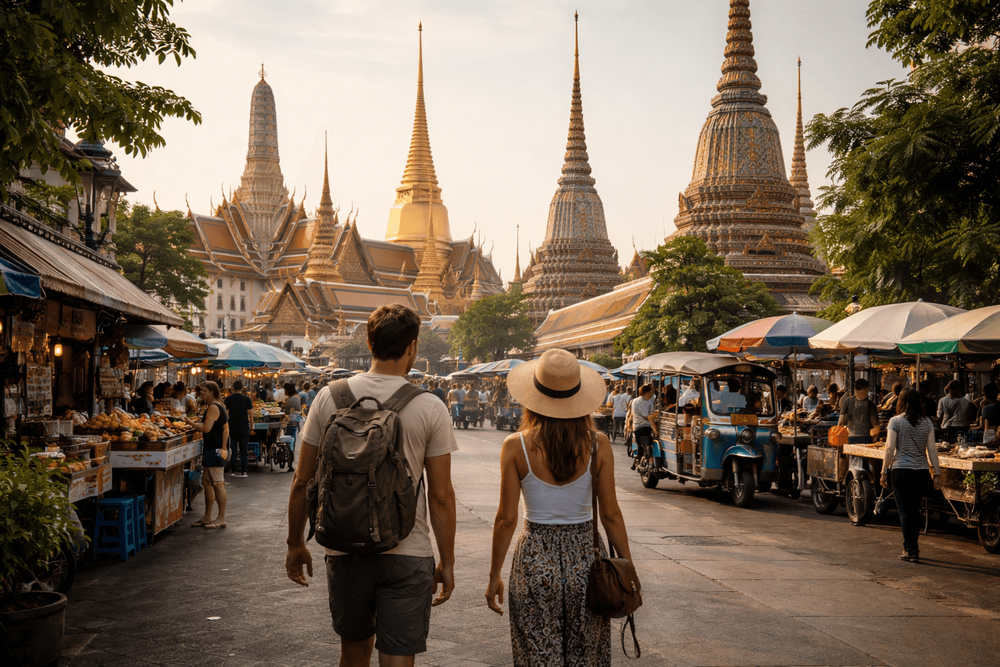 How to Combine the Grand Palace and Wat Pho Without Golden Mount from Khao San Road