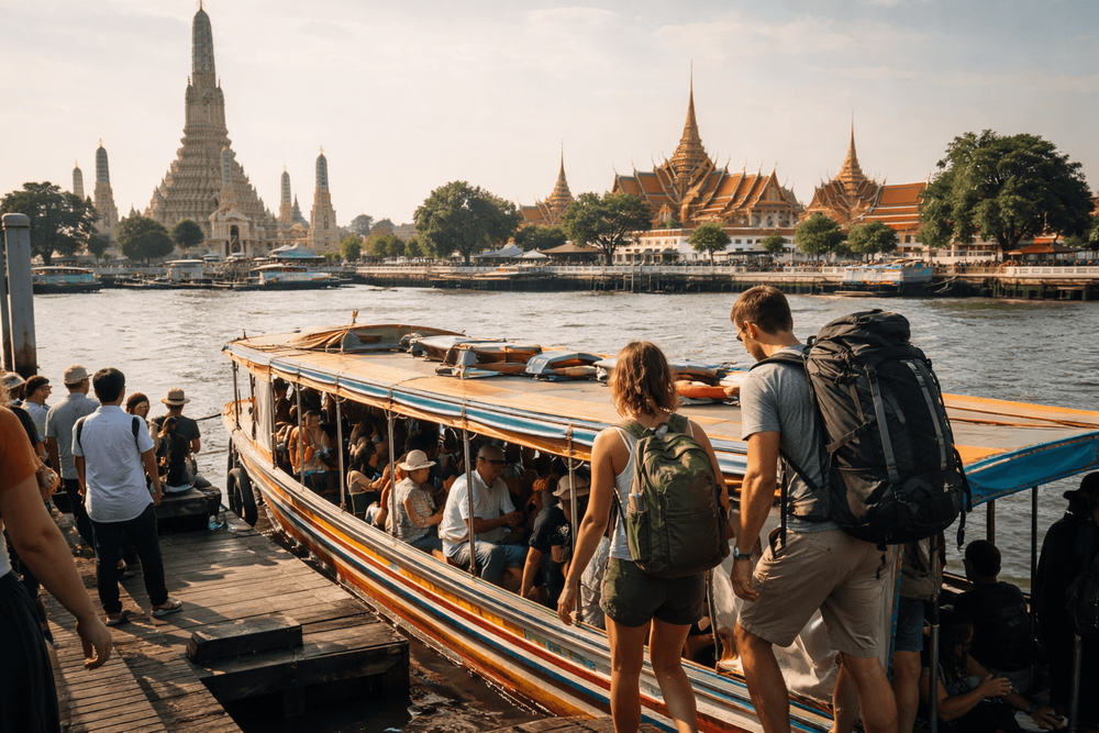 How to Do the Bangkok Temple Run from Khao San Road by Boat and Foot: A Smart Route for Wat Pho, Grand Palace, and Golden Mount