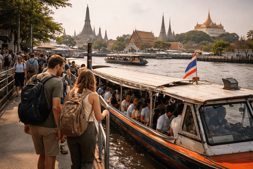 How to Do the Grand Palace, Wat Pho, and Golden Mount by Boat from Khao San Road