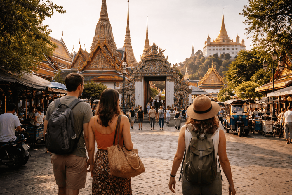 How to See Wat Pho, the Grand Palace, and Golden Mount Without Temple Fatigue: A Slower-Tempo Route from Khao San Road