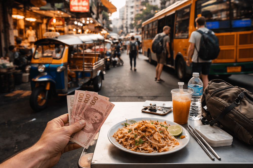 How to Spend 300 Baht a Day in Bangkok: A Budget Breakdown for Meals, Transport, and Sleep