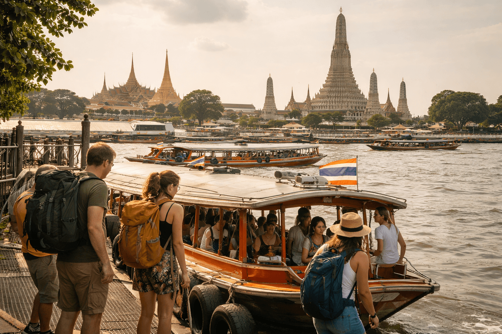 How to Visit Bangkok’s Big Three Temples from Khao San Road by Boat, Taxi, or On Foot