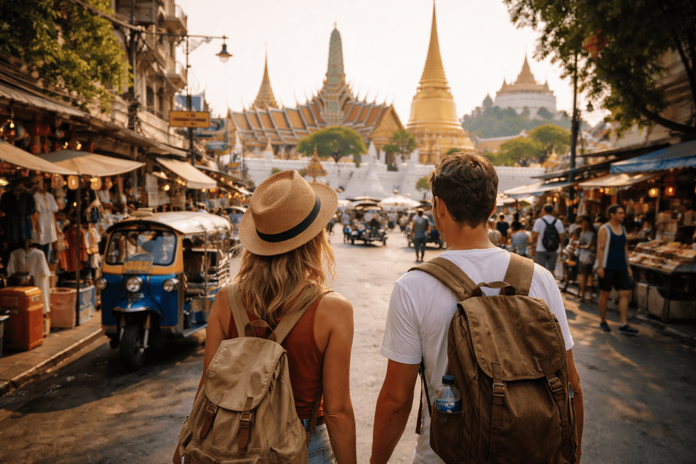 How to Visit the Grand Palace, Wat Pho, and Golden Mount Separately from Khao San Road