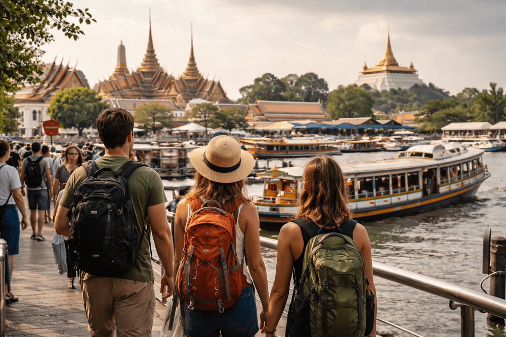 How to Visit Wat Pho, the Grand Palace, and Golden Mount from Khao San Road Without a Guide