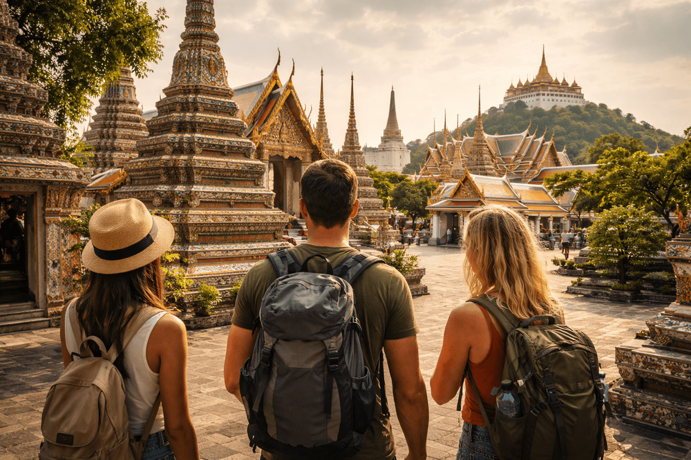 How to Visit Wat Pho, the Grand Palace, and Golden Mount in One Day from Khao San Road
