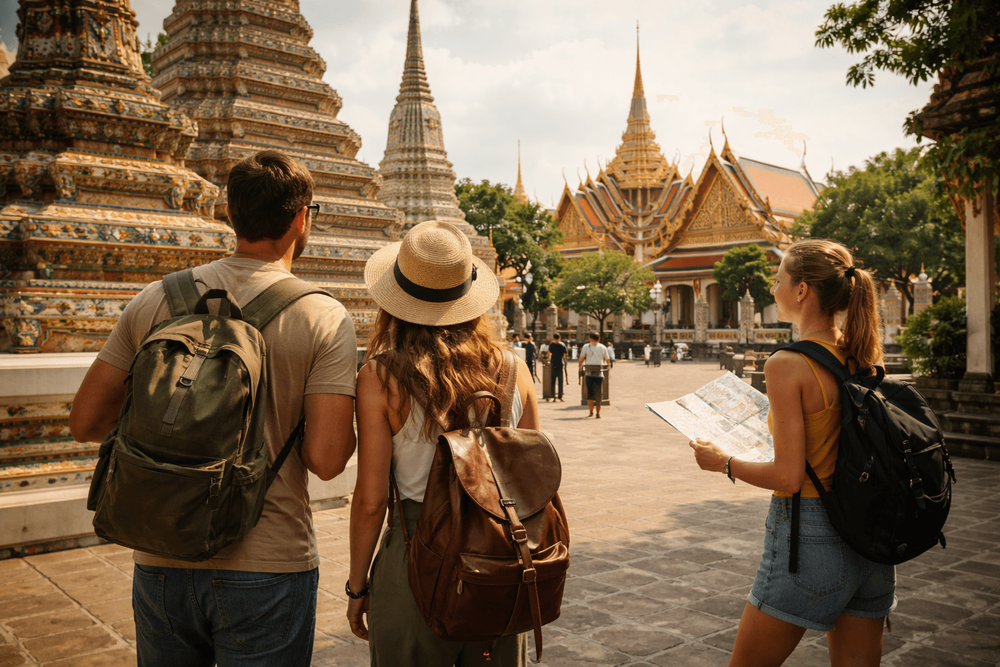 How to Visit Wat Pho, the Grand Palace, and Golden Mount in One Day from Khao San Road: A Practical Temple Loop Plan