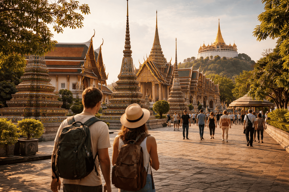How to Visit Wat Pho, Wat Phra Kaew, and Golden Mount in One Day from Khao San Road