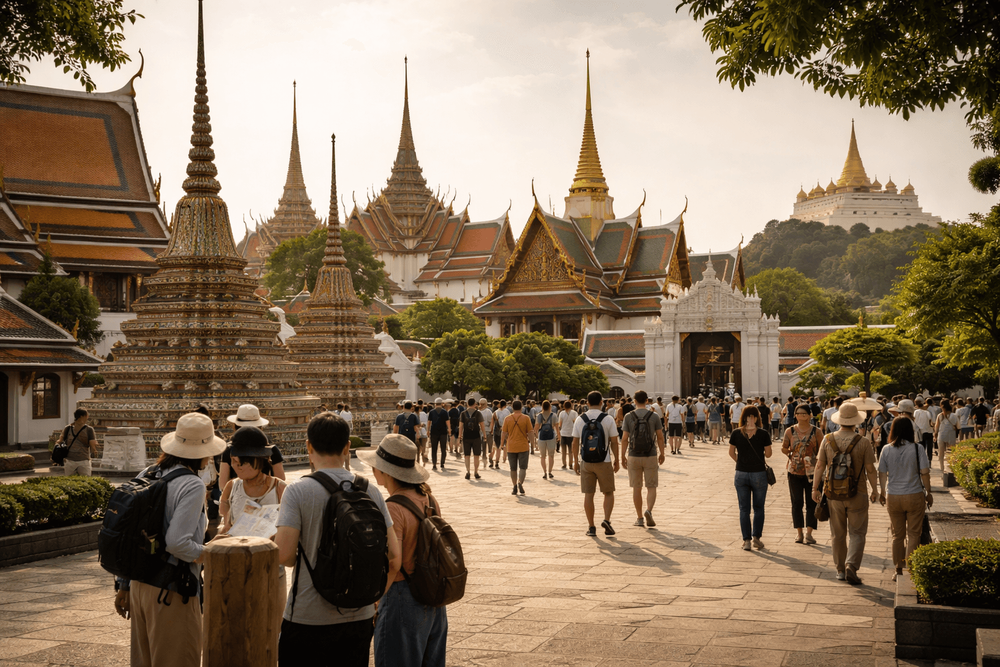 Opening Hours, Best Visit Times, and Queue-Skipping Tips for Wat Pho, the Grand Palace, and Golden Mount