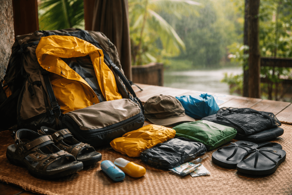 Packing for Thailand’s Wet Season: Rain Gear, Footwear, and Laundry Tips