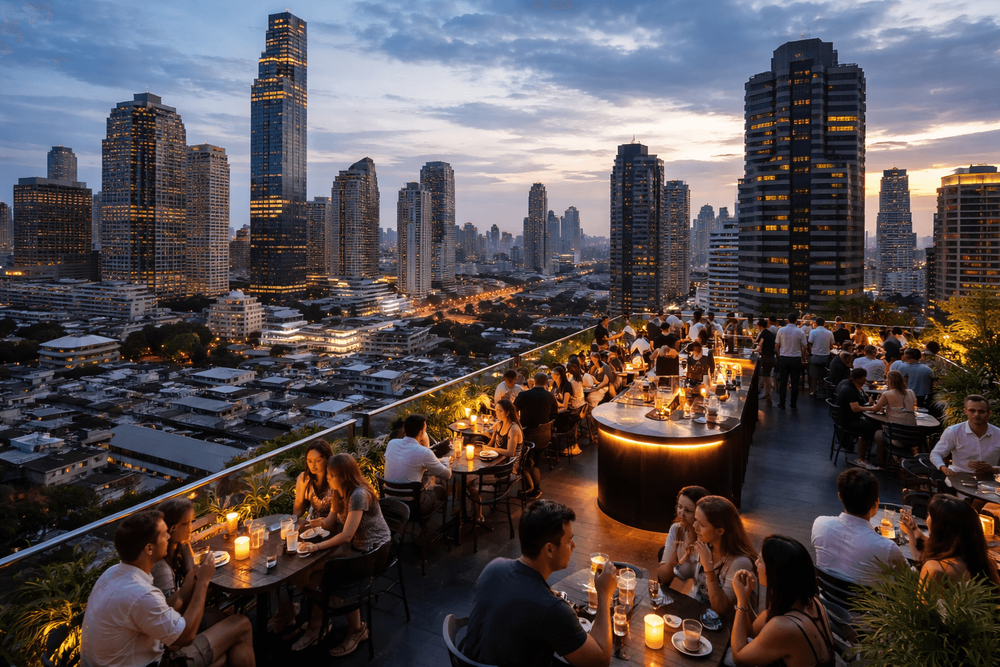 Sky-High Rooftops in Silom and Sathorn You Can Add to a Khao San Road Night Out