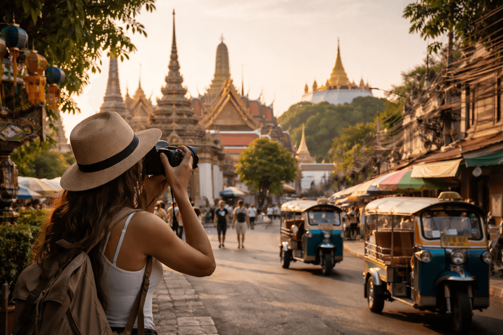 Temple Photo Tips for Wat Pho, the Grand Palace, and Golden Mount from Khao San Road