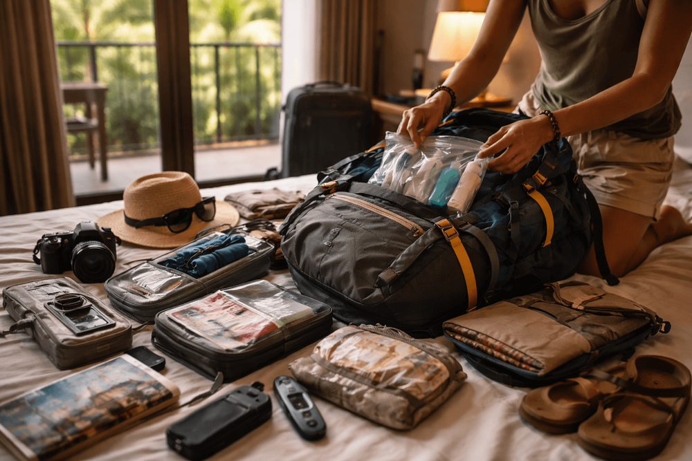 Thailand Backpacker Packing List for Budget Airlines and Weight-Limit Fees