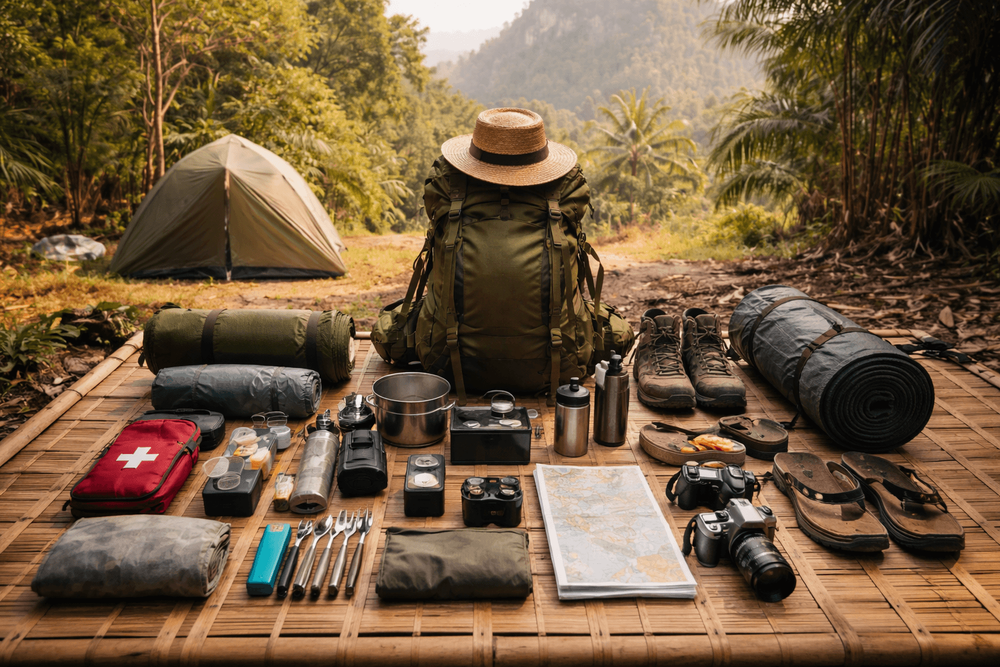 Thailand Backpacker Packing List for Budget Camping and National Park Stays