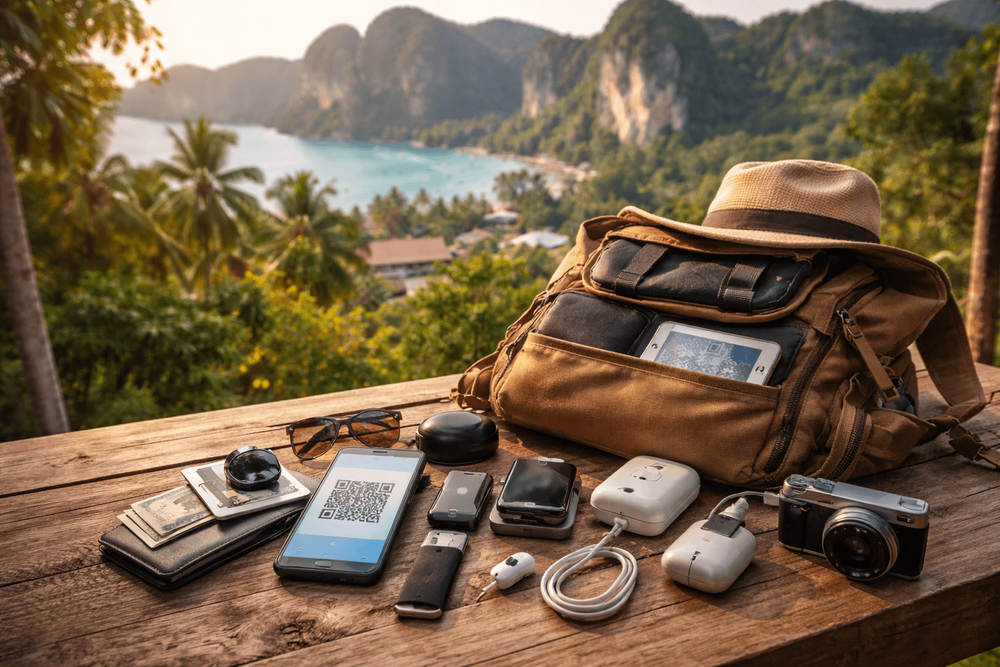 Thailand Backpacker Packing List for Cashless-First Travel: eSIMs, Payment Apps, and Backup Access