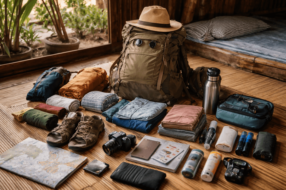 Thailand Backpacker Packing List for First-Time Visitors: Essentials, Don’ts, and What You Can Easily Buy There