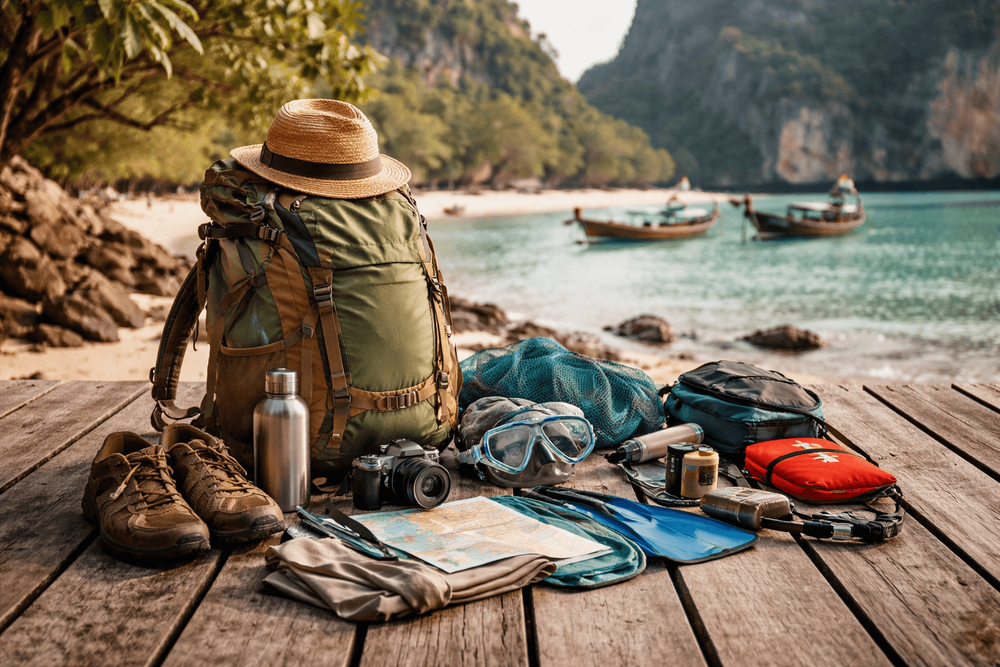 Thailand Backpacker Packing List for Remote Islands and Boat Hops