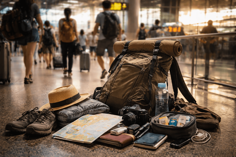 Thailand Packing List for Backpackers Arriving in Bangkok: Airport-to-Hostel Essentials and First Night Gear