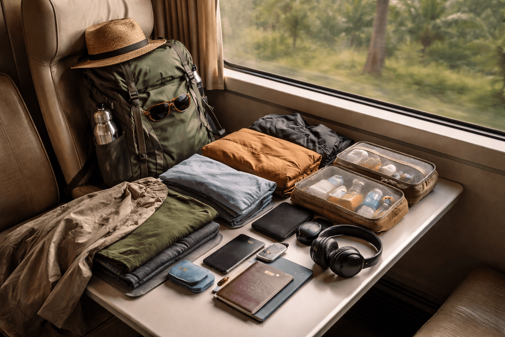 Thailand Packing List for Backpackers in Air-Conditioned Transport: Bus, Train, and Flight Layering Tips