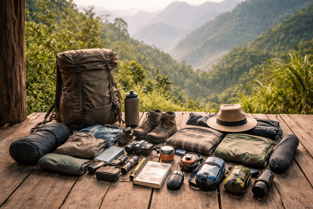 Thailand Packing List for Backpackers in Northern Thailand: Mountains, Cooler Nights, and Long-Distance Travel