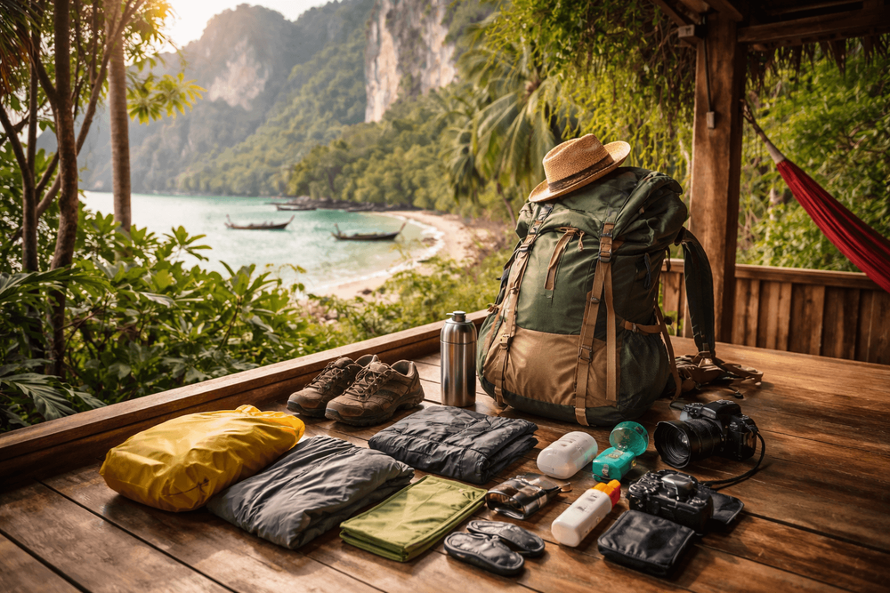 Thailand Packing List for Backpackers in the Shoulder Season: What Changes Between Dry and Rainy Months