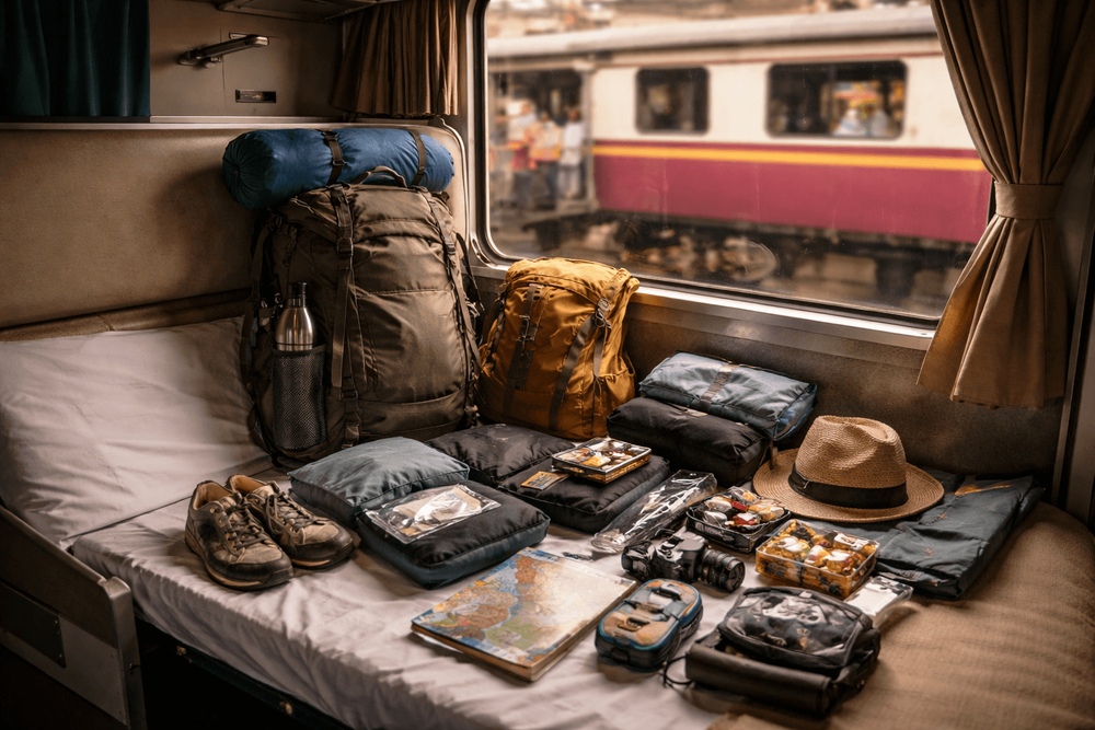 Thailand Packing List for Backpackers on Overnight Trains and Buses