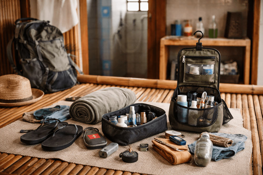 Thailand Packing List for Backpackers Staying in Hostels with Shared Bathrooms: Quick-Dry, Privacy, and Shower Kit Essentials
