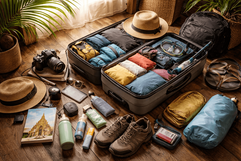 Thailand Packing List for Backpackers with Checked Bags: What to Bring When You Can Pack Bigger
