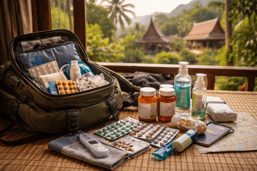 Thailand Packing List for Backpackers with Medical Needs: Medicines, Prescriptions, and Health Essentials