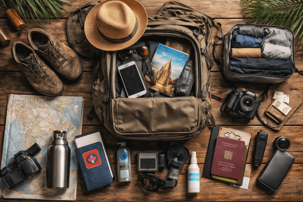 Thailand Packing List for Solo Backpackers: Safety, Convenience, and Easy-to-Carry Essentials