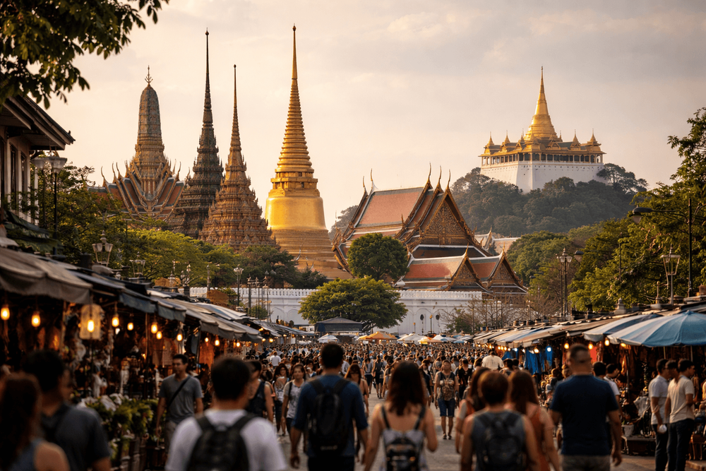 Wat Pho, the Grand Palace, and Golden Mount from Khao San Road: Ticket Prices, Opening Hours, and Closed-Day Checks
