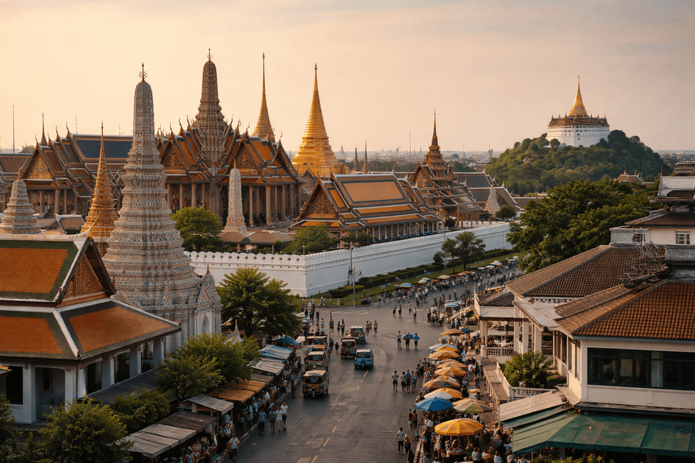 Wat Pho, the Grand Palace, and Golden Mount from Khao San Road: Opening Hours, Ticket Prices, and Best Times to Go