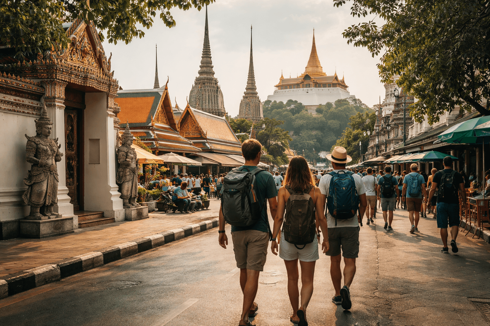 Wat Pho to Golden Mount on Foot: The Best Old Town Walking Route from Khao San Road