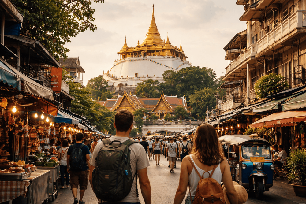 Wat Saket (Golden Mount) Visitor Guide: Climb, Views, and Temple Etiquette from Khao San Road