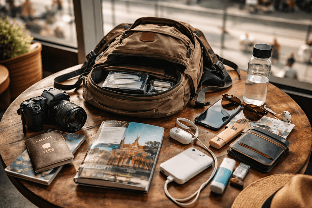 What to Pack for Thailand as a Backpacker for Bangkok Airport and City Connections: Easy-Reach Carry-On Essentials