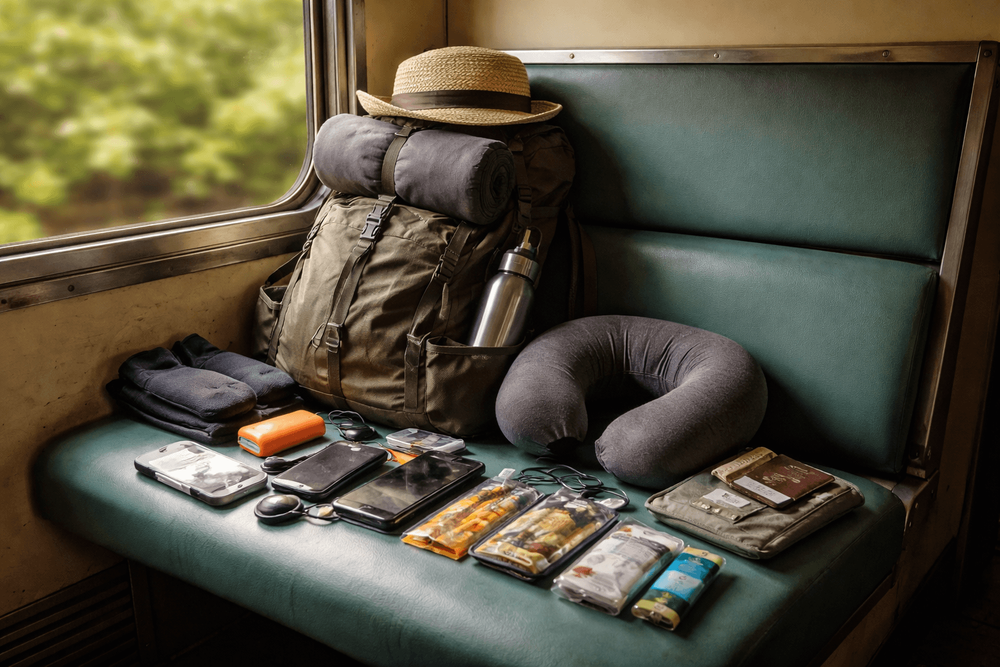 What to Pack for Thailand Backpacking for Long Bus and Train Days: Comfort, Security, and Overnight Ride Essentials