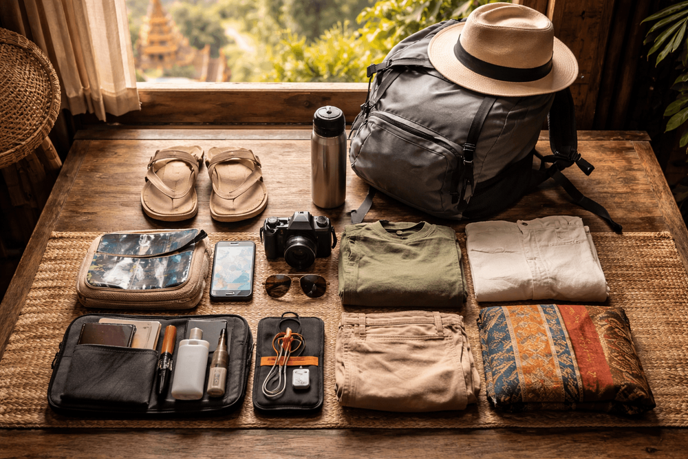 What to Pack for Thailand Backpacking with a Small Bag: Minimalist Carry-On Essentials and Space-Saving Gear