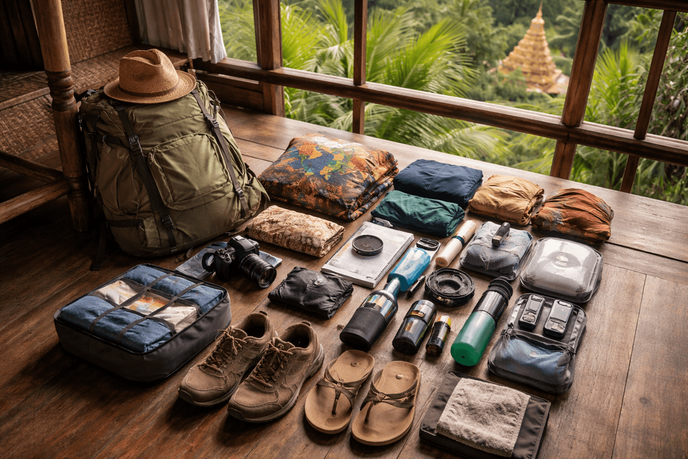 What to Pack for Thailand for a Long-Term Backpacking Trip: Multi-Week and Multi-City Essentials