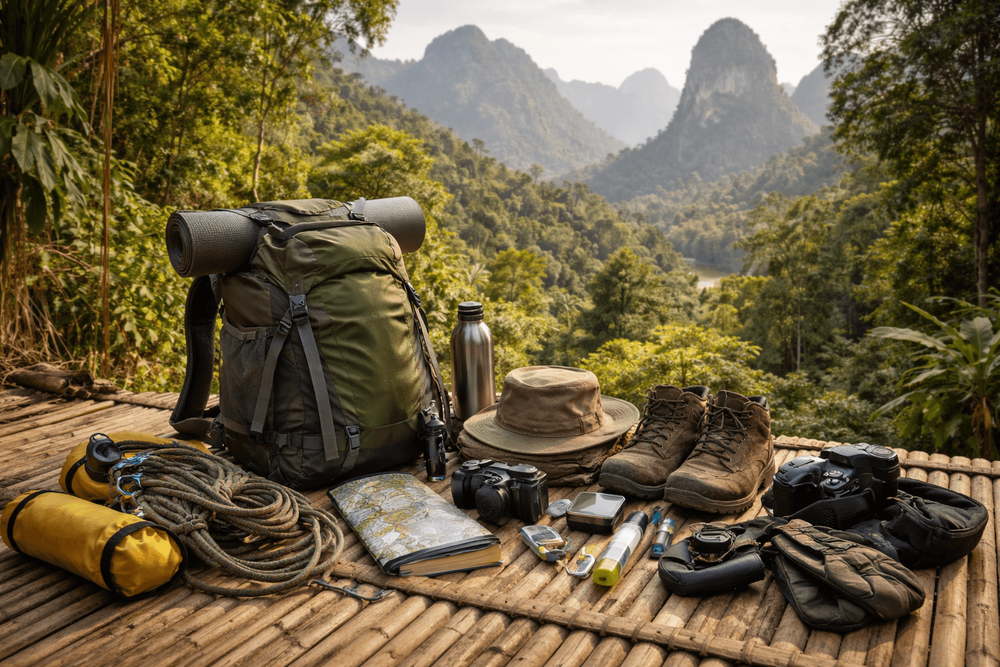 What to Pack for Thailand for Adventure Activities: Hiking, Zip Lines, and Outdoor Day Trips