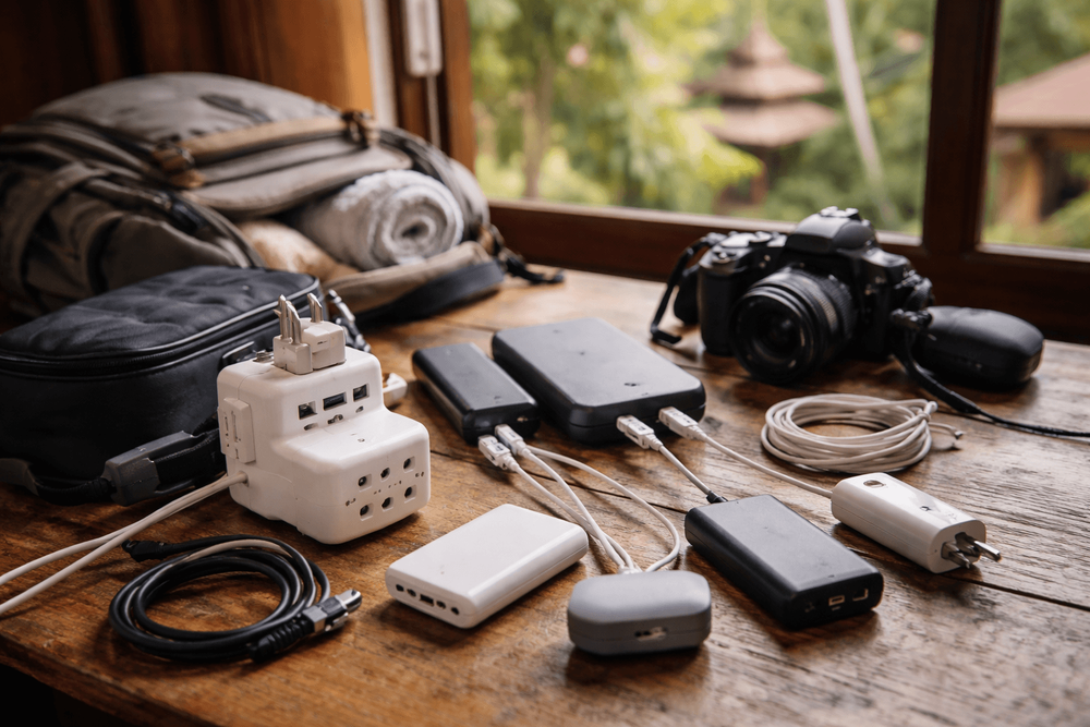 What to Pack for Thailand for Backpacker Electronics: Charging, Adapters, and Power Backup Essentials