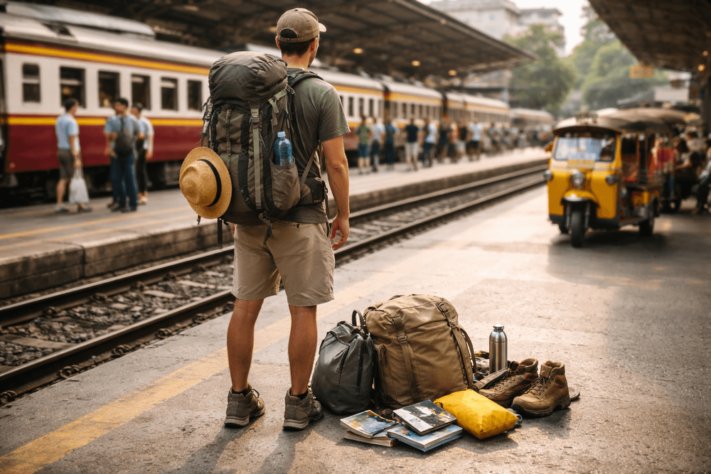 What to Pack for Thailand for Backpackers Using Public Transport: Easy-Carry Essentials for Buses, Trains, and Taxis