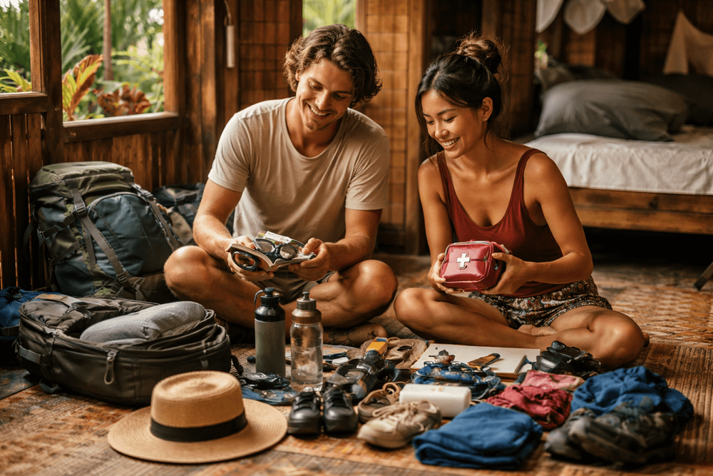 What to Pack for Thailand for Backpacking Couples: Shared Gear, Clothing, and Money-Saving Items