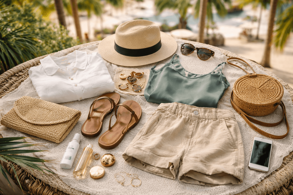 What to Pack for Thailand for Beach Clubs and Resort Day Passes: Smart Casual Clothes and Small Essentials