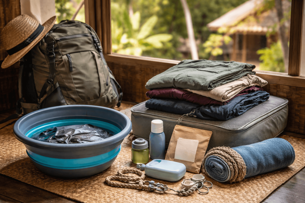 What to Pack for Thailand for Budget Laundry and Rewear Travel: Fast-Dry Clothes, Detergent Sheets, and Wash-Day Essentials
