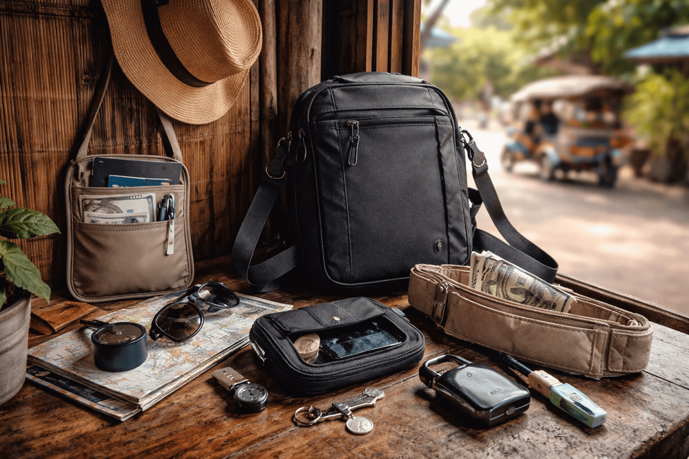 What to Pack for Thailand for Carrying Valuables: Anti-Theft, Money, and Document Protection for Backpackers