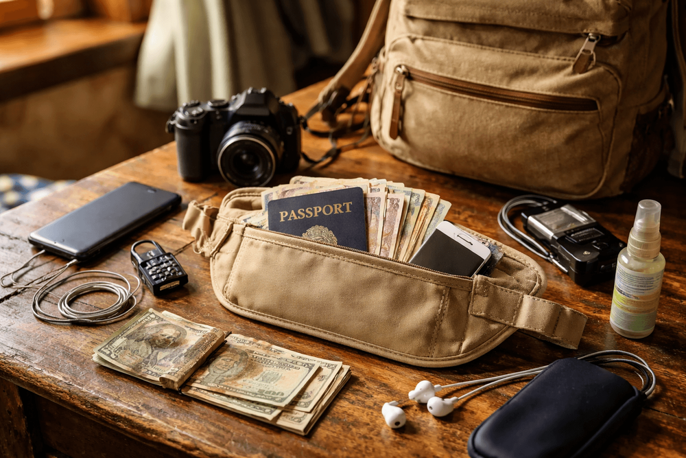 What to Pack for Thailand for Carrying Valuables Safely: Passport, Cash, Electronics, and Hostel Security Essentials