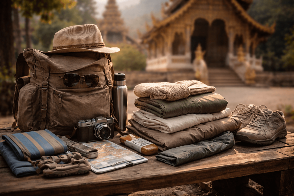 What to Pack for Thailand for Chiang Mai and the North in Cool Season: Layering, Morning Warmth, and Temple Days