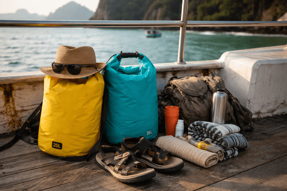 What to Pack for Thailand for Ferry and Boat Travel: Dry Bags, Deck-Friendly Clothes, and Motion-Safe Extras