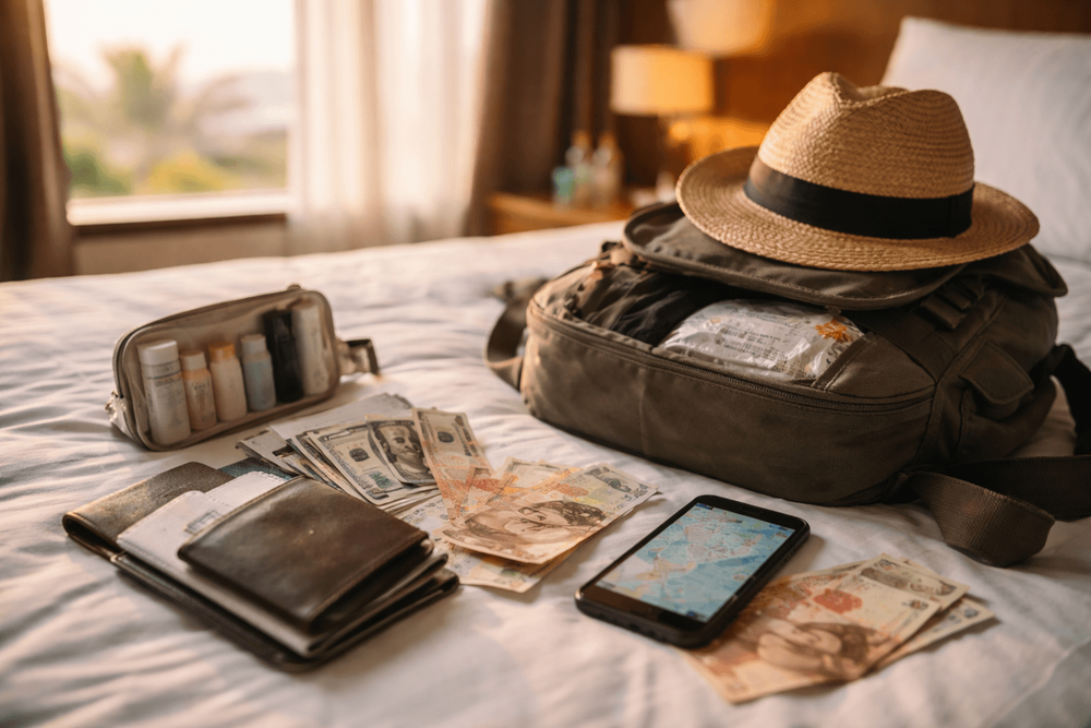 What to Pack for Thailand for First-Night Arrival: Jet Lag, SIM Cards, Cash, and Check-In Basics