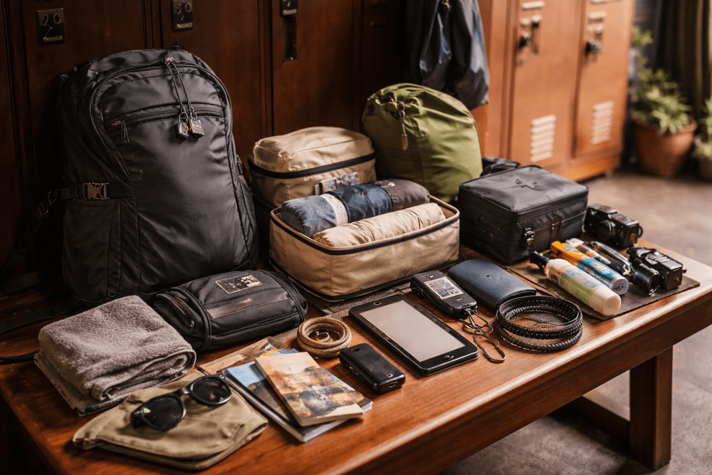 What to Pack for Thailand for Hostel Lockers and Day-Night Split Stays: Security, Organization, and Quick-Access Gear