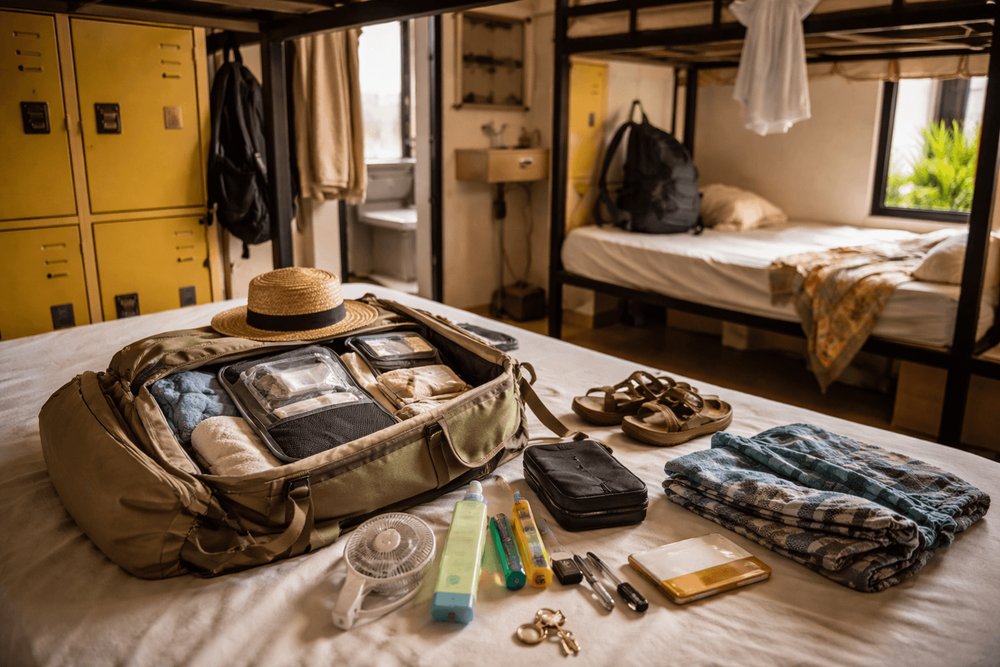 What to Pack for Thailand for Hostel Stays: Dorm Comfort, Lockers, and Shared-Bathroom Essentials